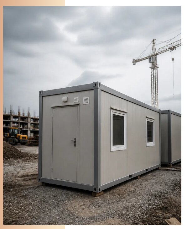 Аренда строительных бытовок в Балахне с доставкой на объект